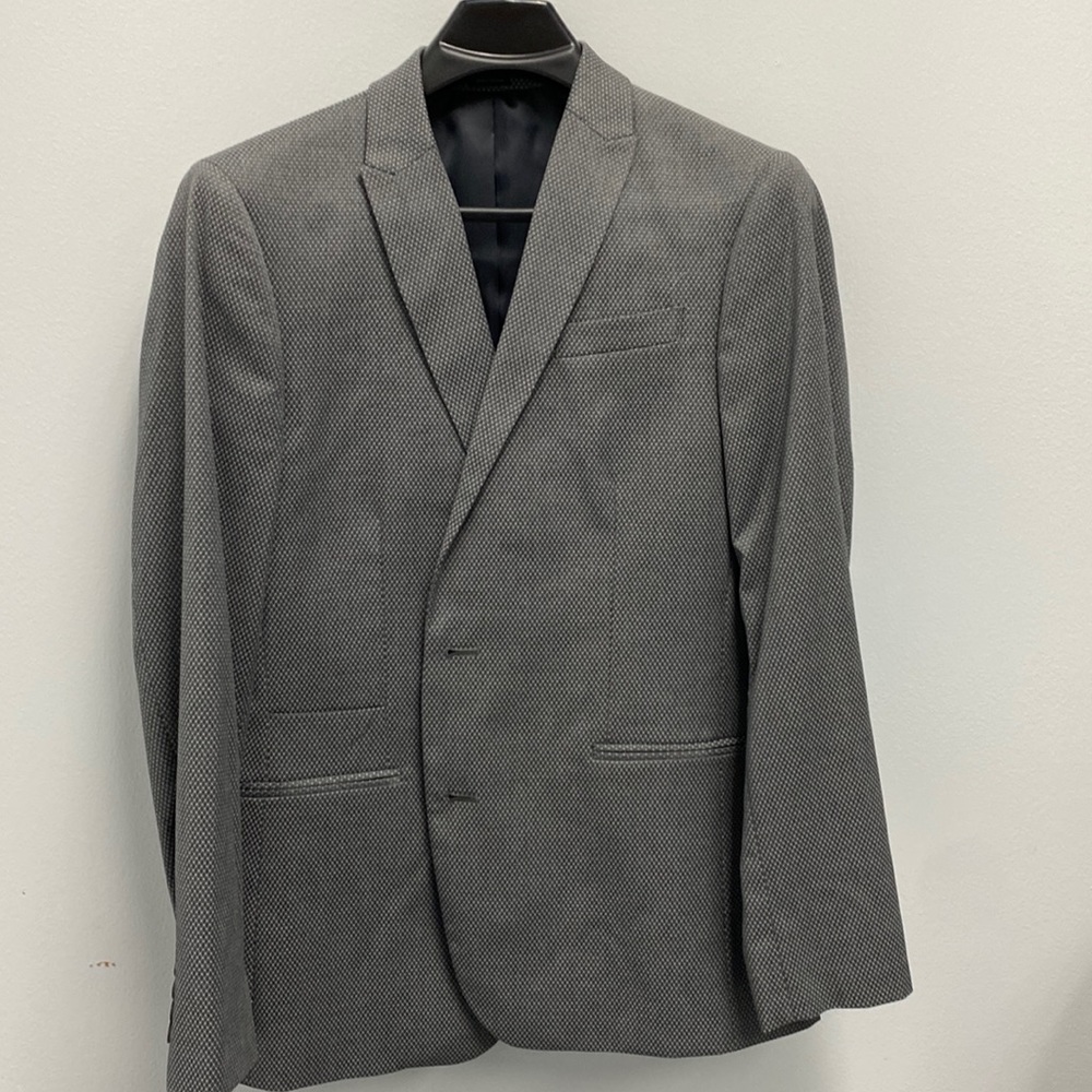 J. Ferrar textured gray jacket/blazer